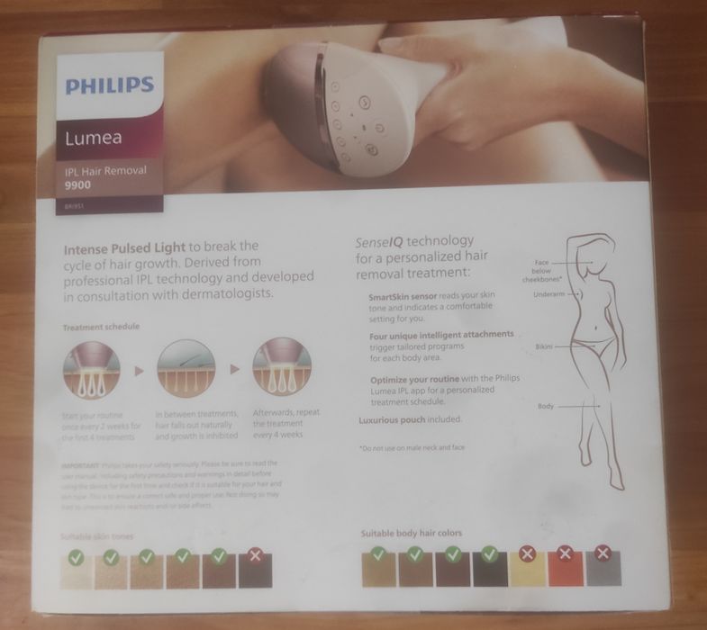 Epilator IPL Philips Lumea Seria 9900