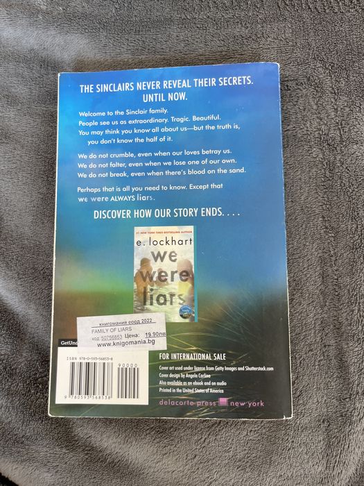 Книга “Family of Liars” E. Lockart