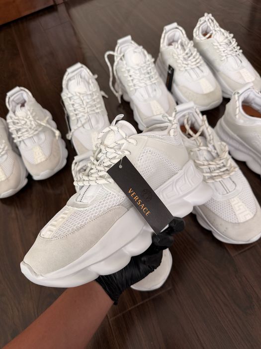 Versace Chain Reaction White