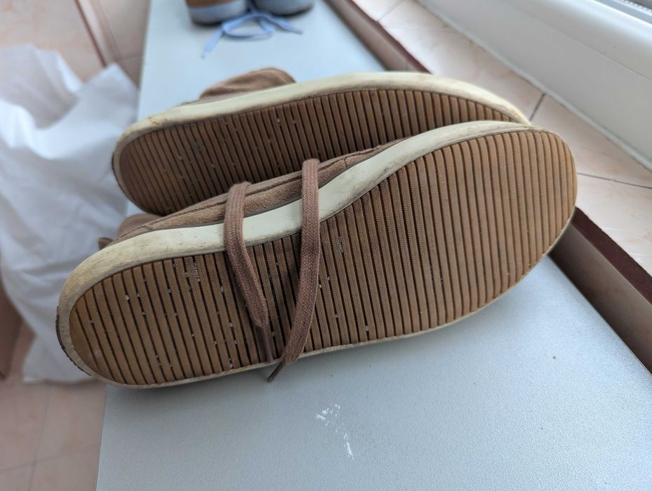 Зимни боти естествена кожа Camper