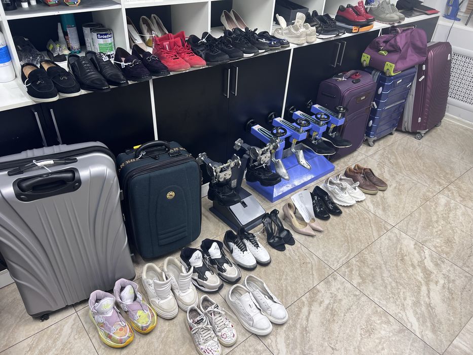 Ремонт чемоданов обуви сумок