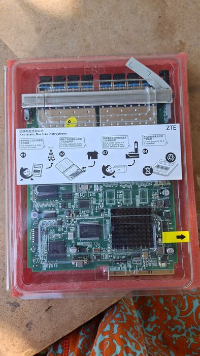ZTE ZXCTN 6150 GEX8(O) 8-Port Gigabit Ethernet Optical Interface Board