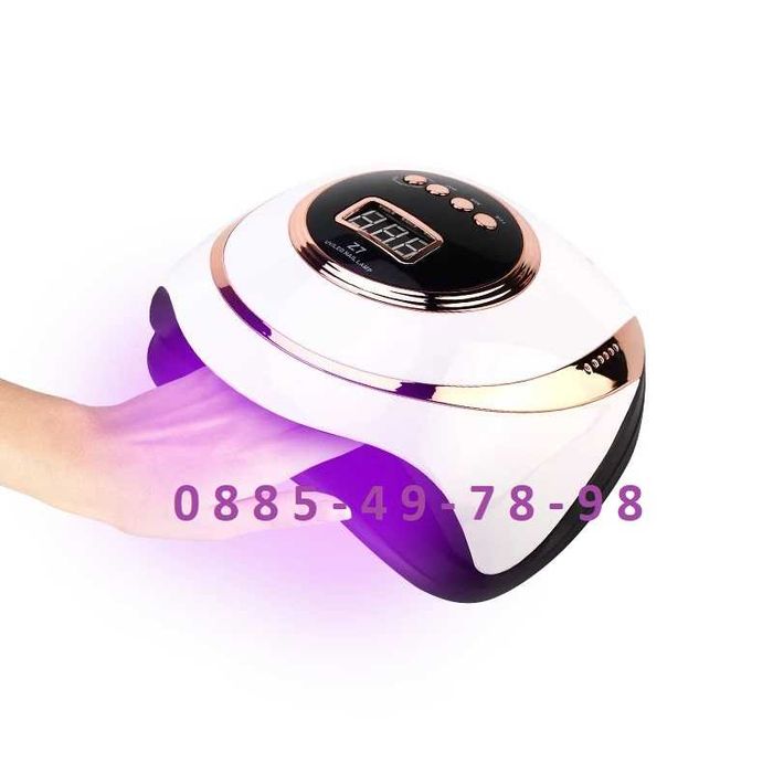 SUN Z7, 220W, 57 диода!Професионална лампа-печка нокти,маникюр,педикюр