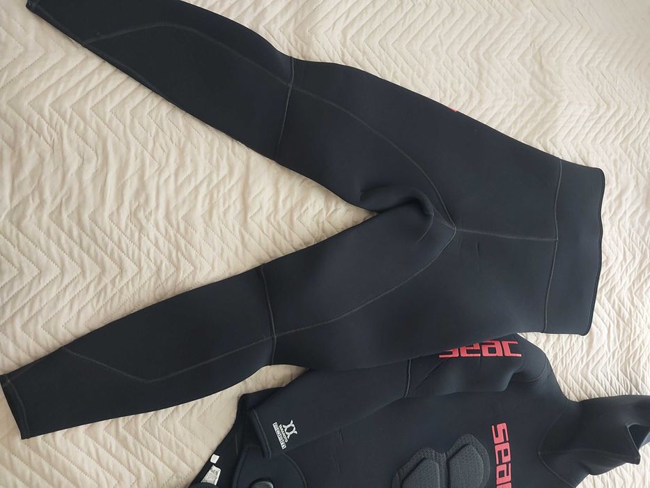 Мъжки неопренов костюм Seac -T black Yamamoto 5mm