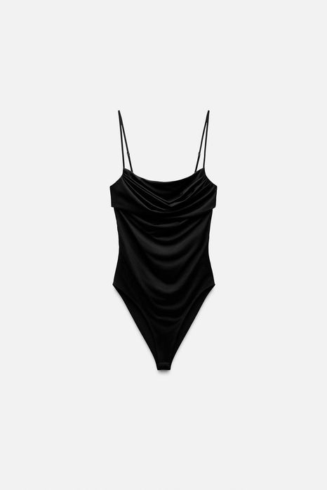 Боди от полиамид Zara, S