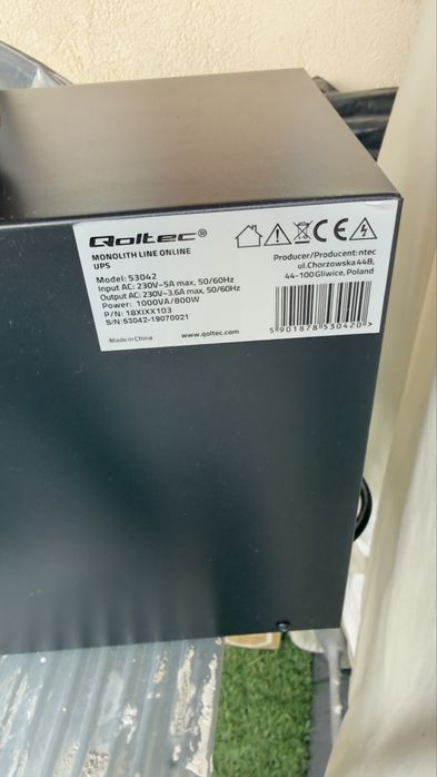 UPS Qoltek 800w 1000VA
