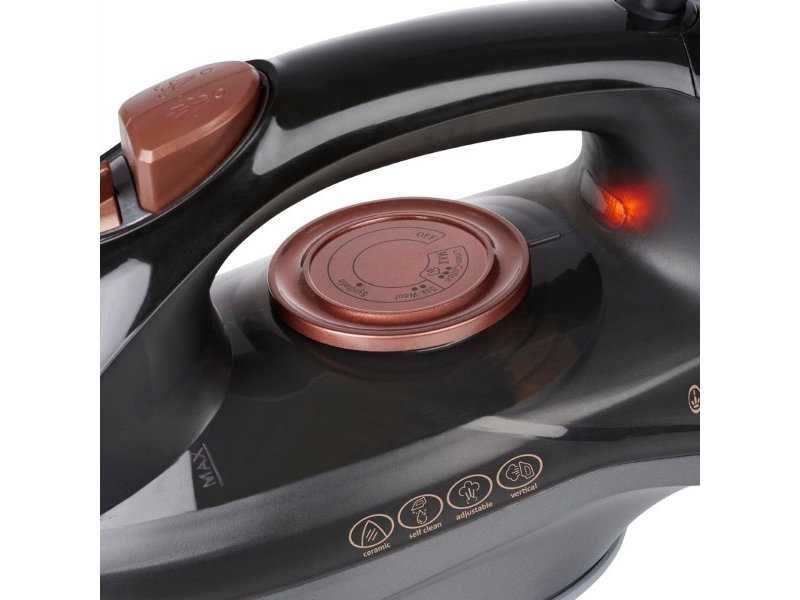 Парна Ютия с Керамична Плоча Princess 322890, 2600 W