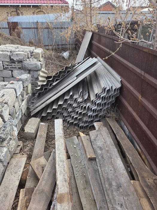 Продам листы шифера б/у