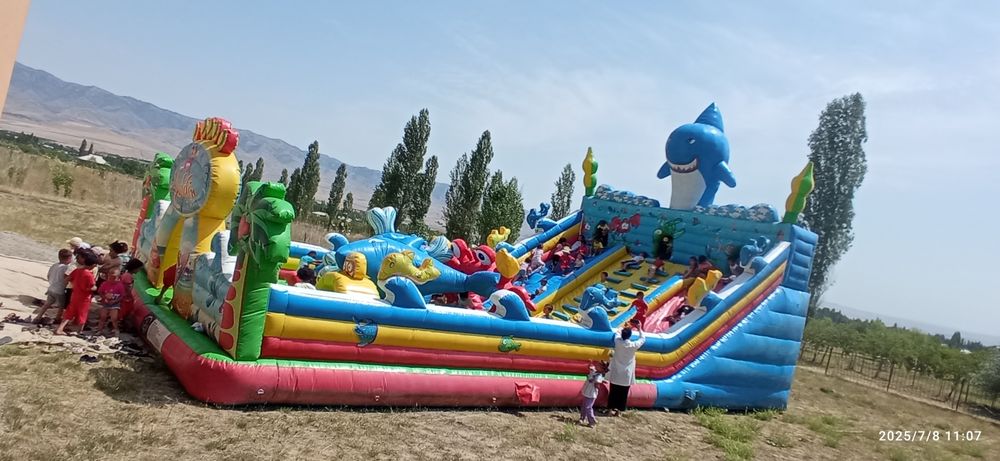 BATUT SOTILADI  OʻLCHAMI 7x14m HOLATI YAXSHI bir sezon ishlatilgan