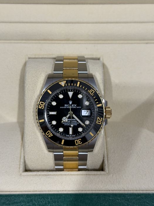 Rolex submariner date gold/steel