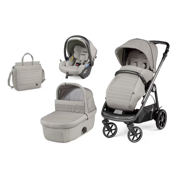 Детска количка Peg Perego Modular Lounge 3 в 1, цвят Moonstone