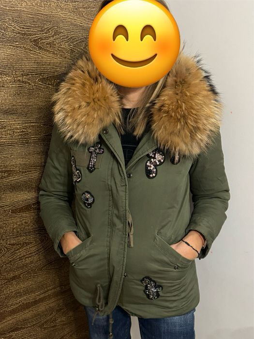 Дамско зимно яке парка