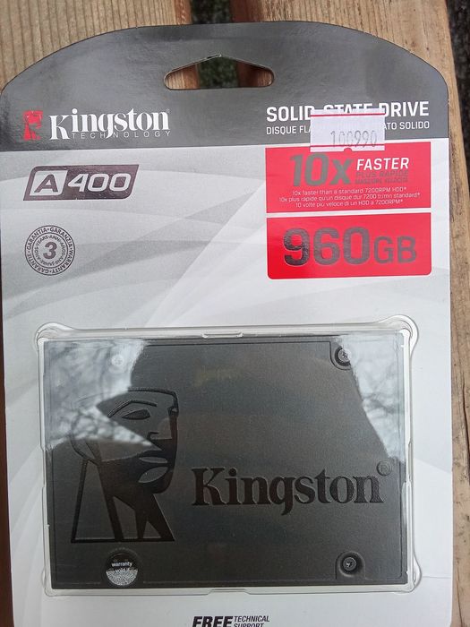 Жёсткий диск (SSD) Kingston на терабайт, новый