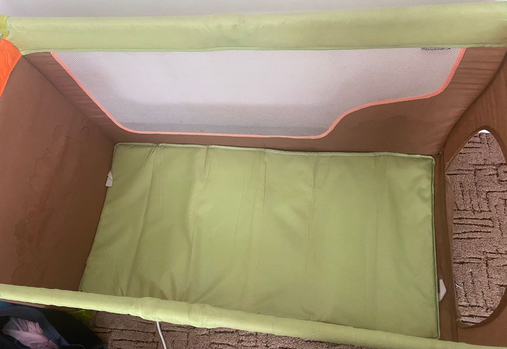 Patut pliabil textil 120x60 cm
