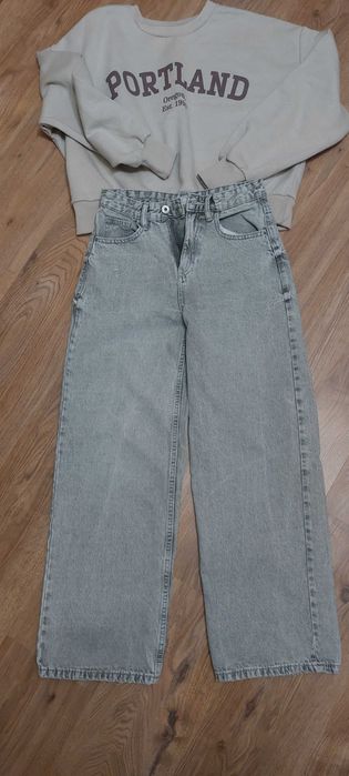 Дънки и суичър за 158