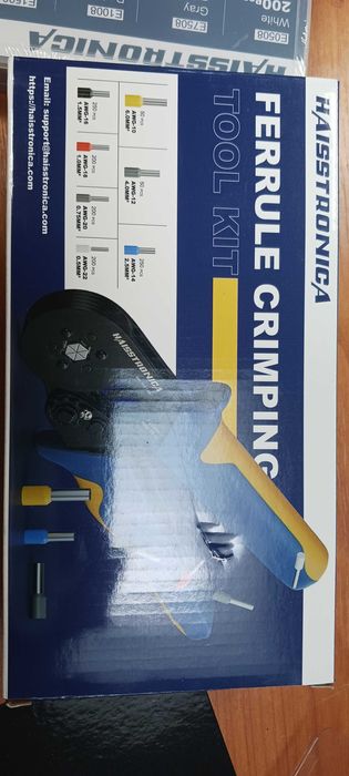 Клещи за кримпване на кабелни накрайници