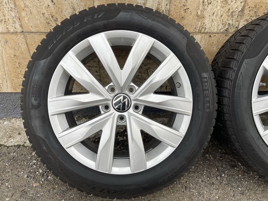 Jante 17 VW Arteon Passat B8 Skoda Superb 3 Anvelope 215 55 R17 M+S