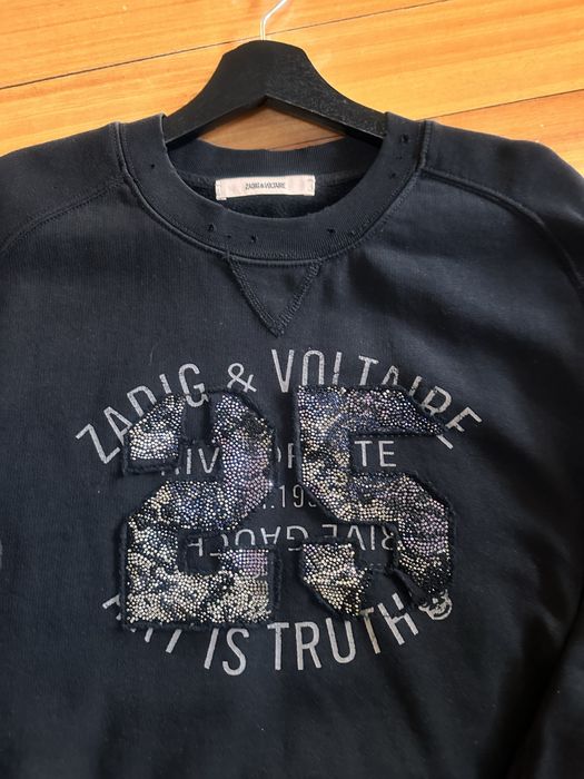 Дамски памучен суичър Zadig & Voltaire