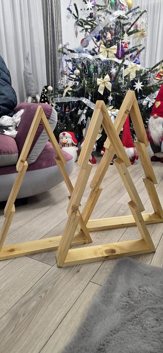 Braduti din lemn pentru Craciun