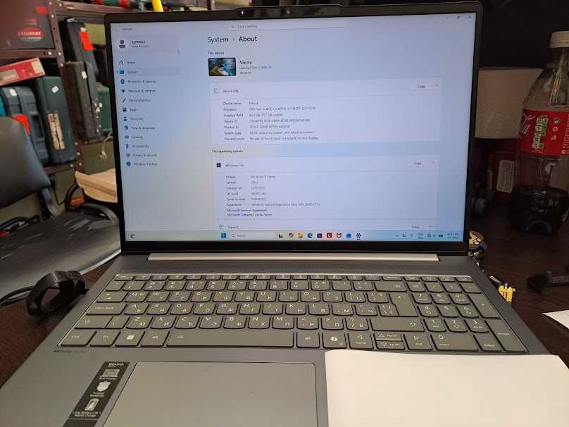Продавам лаптоп Lenovo IdeaPad Slim 5 16 IRH 10