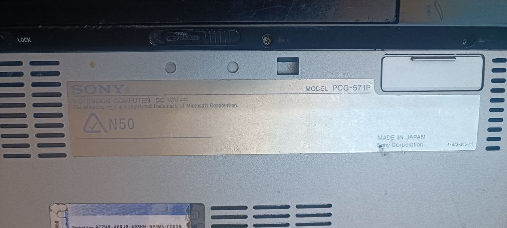 Laptop Sony Vaio PCG Z1GP pentru piese