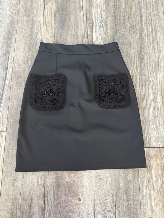 Fusta neagra cu buzunare