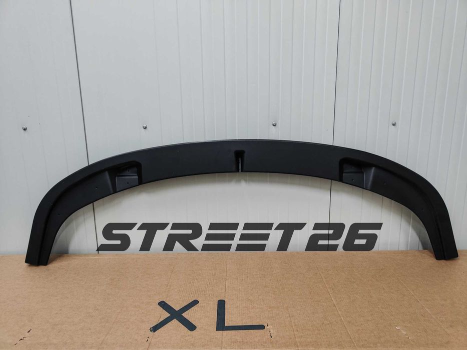 Prelungire Lip Bara Fata BMW Seria 5 E60 E61 (2003-2010) Negru Lucios