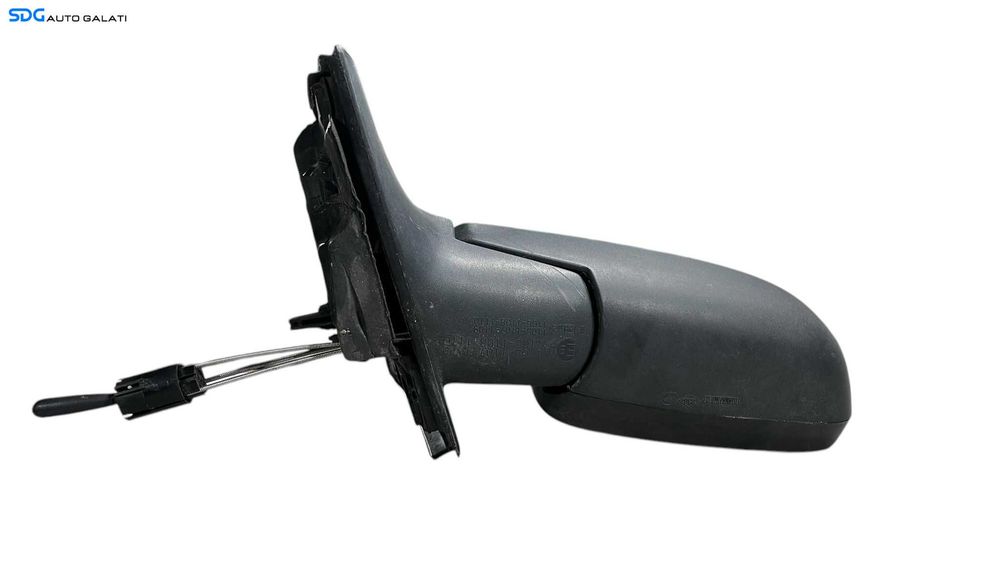 Oglinda Stanga Renault Megane 2 Coupe 2002 - 2008 Culoare Negru Mat Cod 12353060 [L5678]