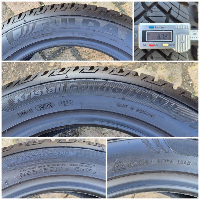 O bucată 225/50 R17 M+S iarnă - una  Pirelli Fulda Vredestein Sailun