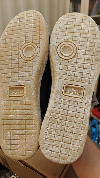 Кожаные кеды Lacoste со скидкой!