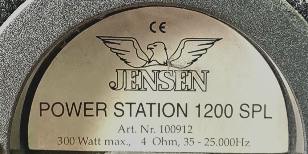 Тонколони Jensen Power Station 1200 SPL – много запазени
