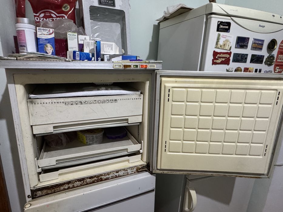 Холодильник белый домашний