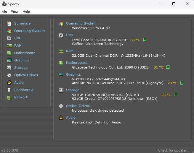 Pc I5 9600KF 32GB Ram RTX 2080 S Nvme 512+hdd