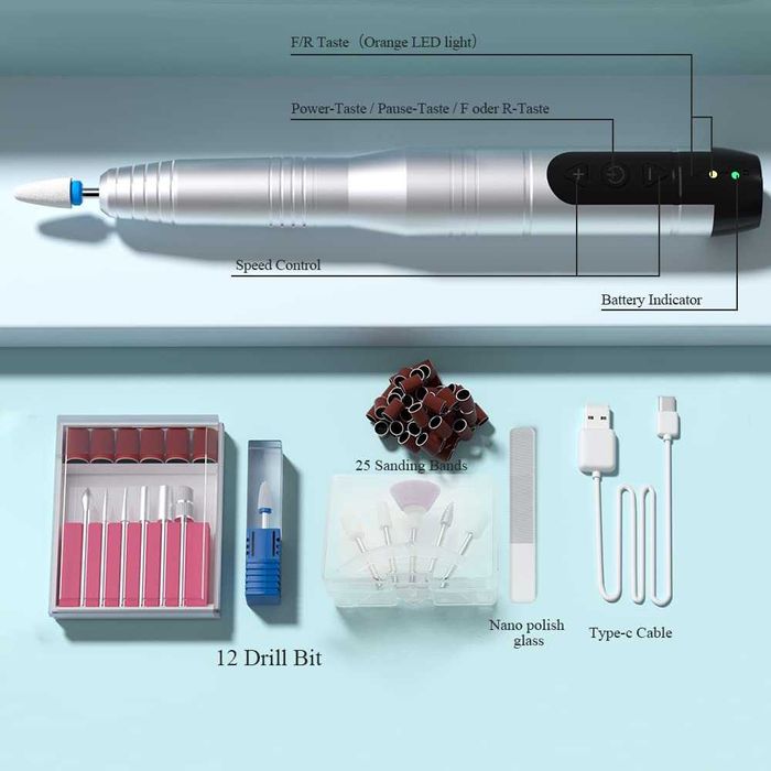 Електрическа безжична нокторезачка