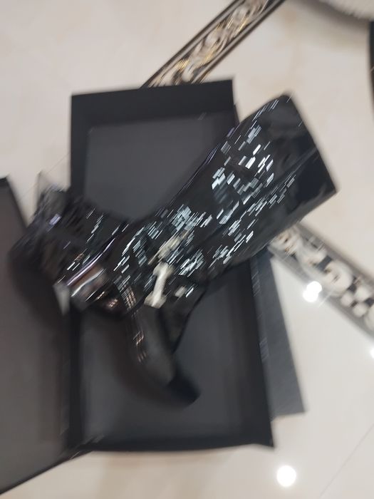 Сапоги женские кожаные