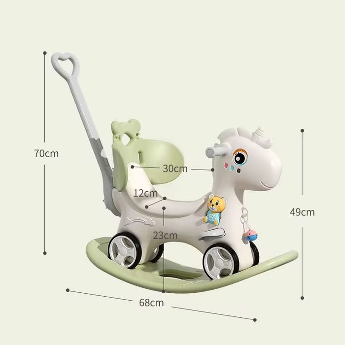 Лошад кресло качалка для малчиков и девочек