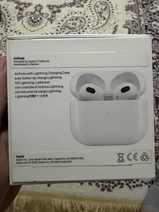 Air pods 3,generation,в хорошем состоянии,ОРИГИНАЛ