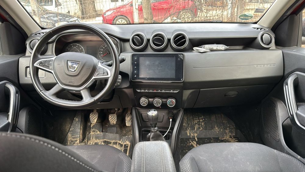 Vând dacia duster 4x4 diesel 1.5 dci an 2022 jante aliaj cârlig incalzire in scaune navigatie acte la zi stare impecabilă un singur proprietar
