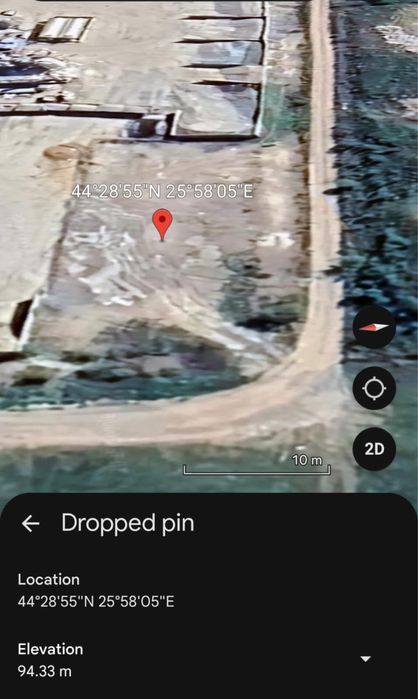 Teren intravilan de vanzare -1.025mp-Rudeni/ Chitila