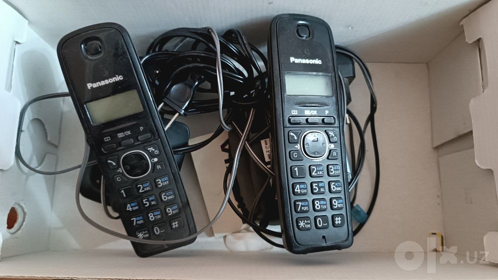 Радио телефон с двумя трубками Panasonic