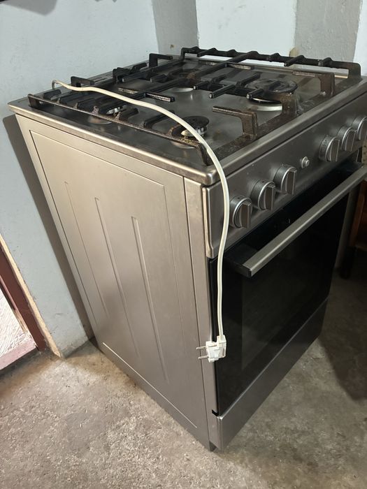 Aragaz electric inox gorenje