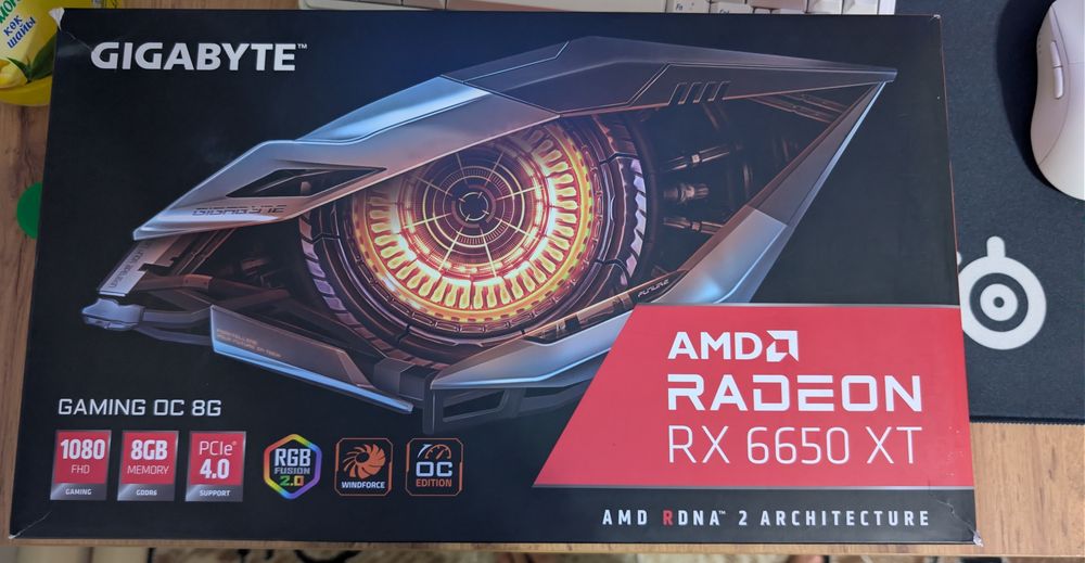 видеокарта RX 6650XT