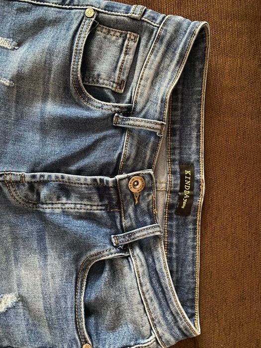 Мъжки Сини дънки на KINDDA Jeans.