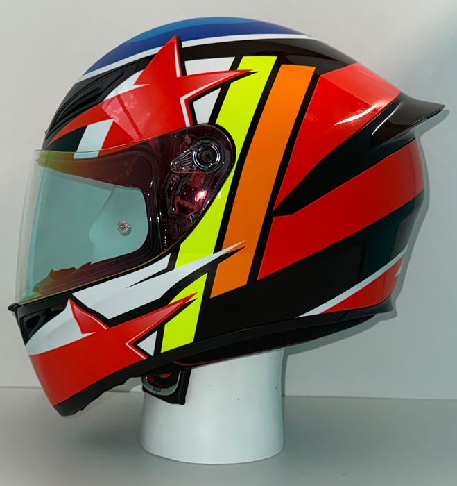 Каска за мотор AGV K1 Rodrigo размер XL в неразличимо от ново състояние.