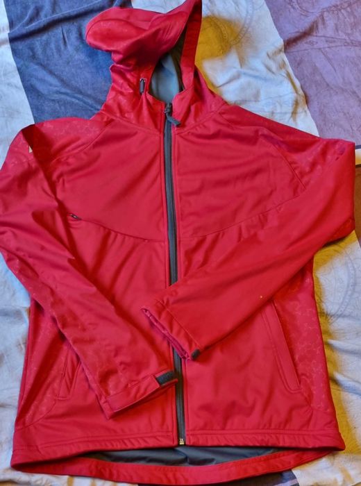 Geaca de dama softshell Adler/Malfini rezistenta la apa, rosie, M