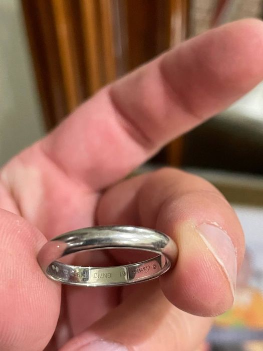 Кольцо из платины