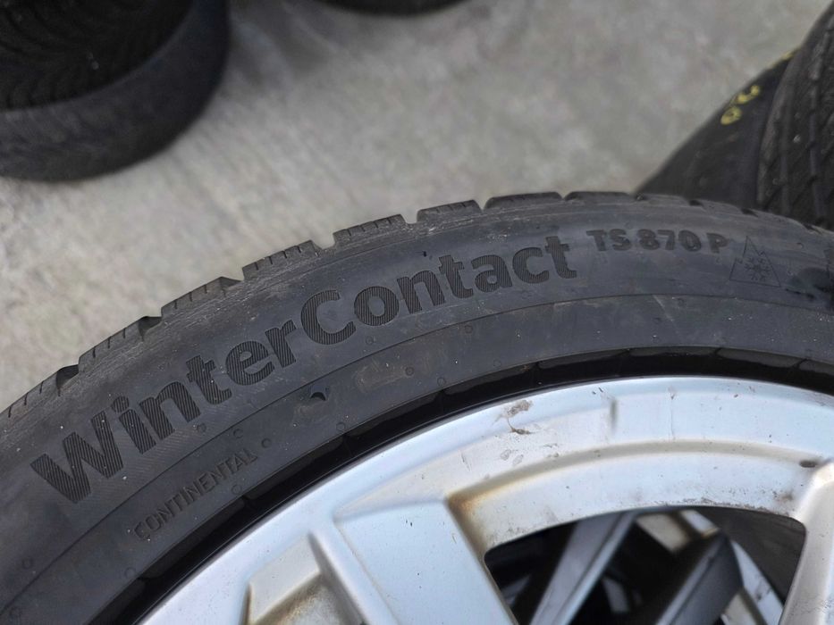 2бр Като нови зимни гуми 205 50 17 - Continetnal - DOT 2023, 2024
