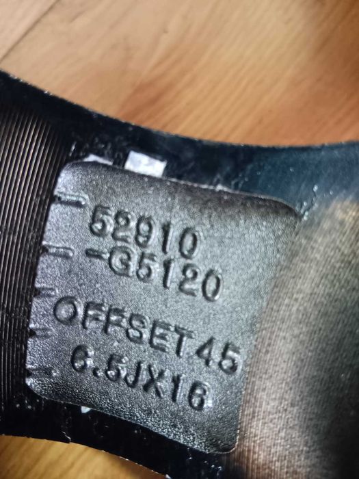 Jante 16 Kia Niro originale Mazda 3 cu senzori anvelope iarnă MS 5x114,3