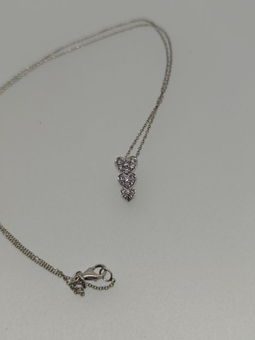 Lanț aur 18k 3.19gr cu diamante naturale (r)