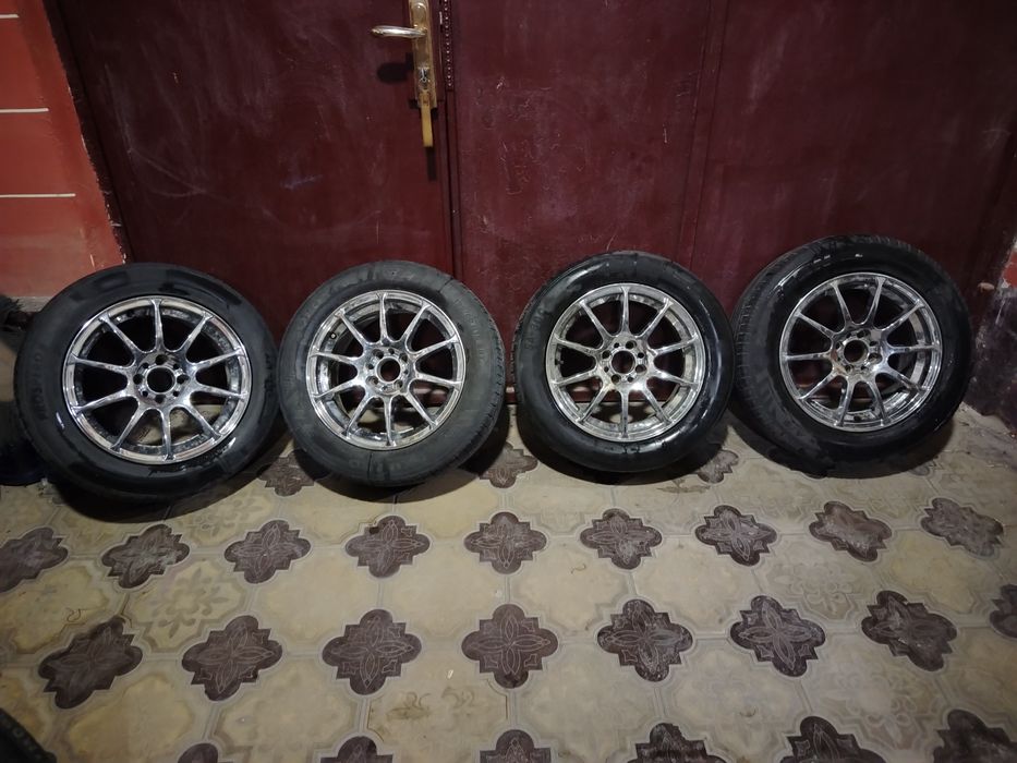 R15/195/60 sport Diska 4/100 spark, cobolt, nexia3 ga tushadi